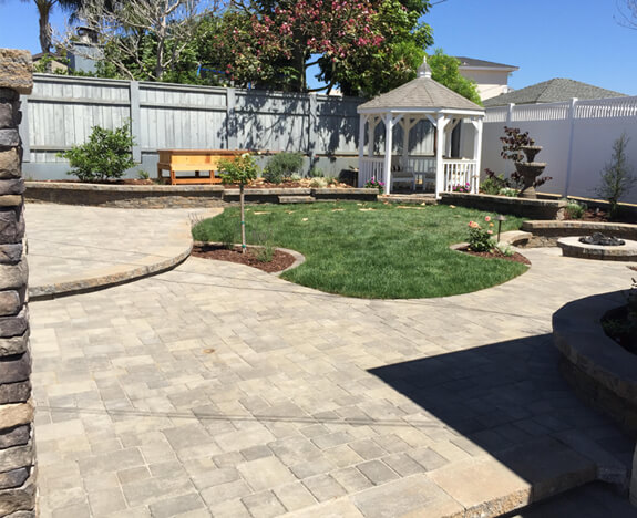 Installed Brick Pavers - San Diego Paver Solutions