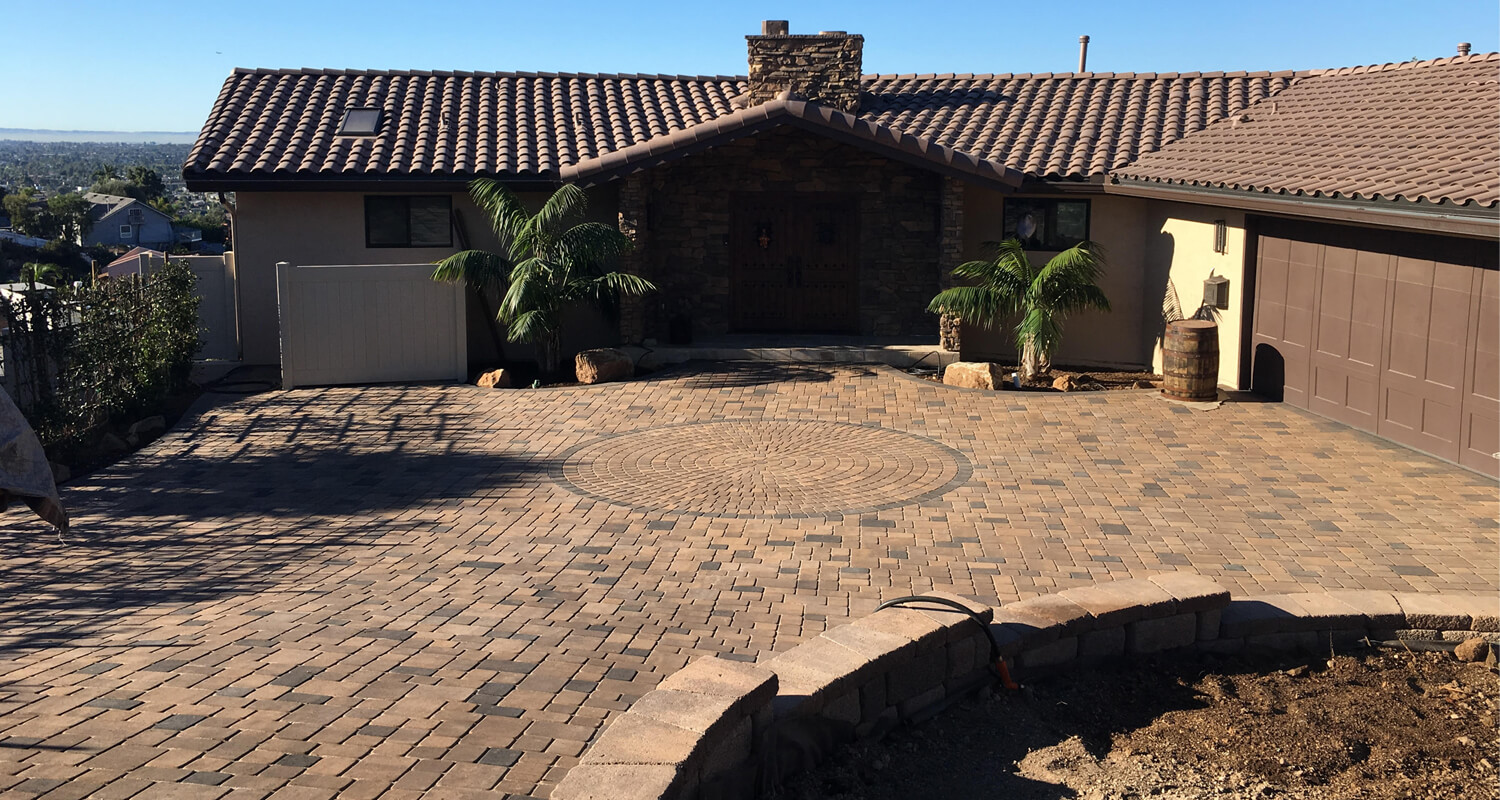 San Diego Paver Solutions - Paved Driveway